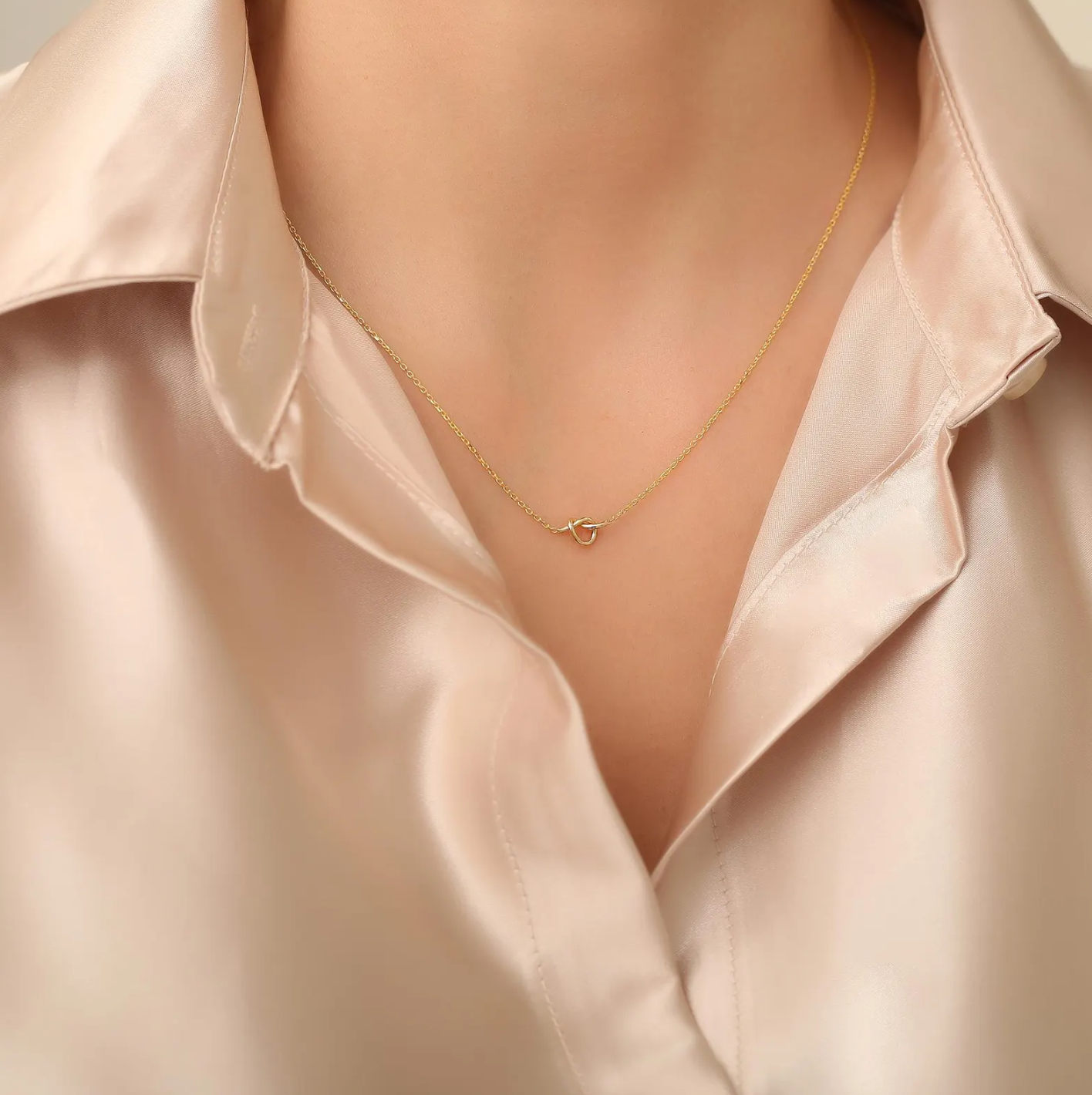 Heartsync – 925 Silver Open Heart Necklace