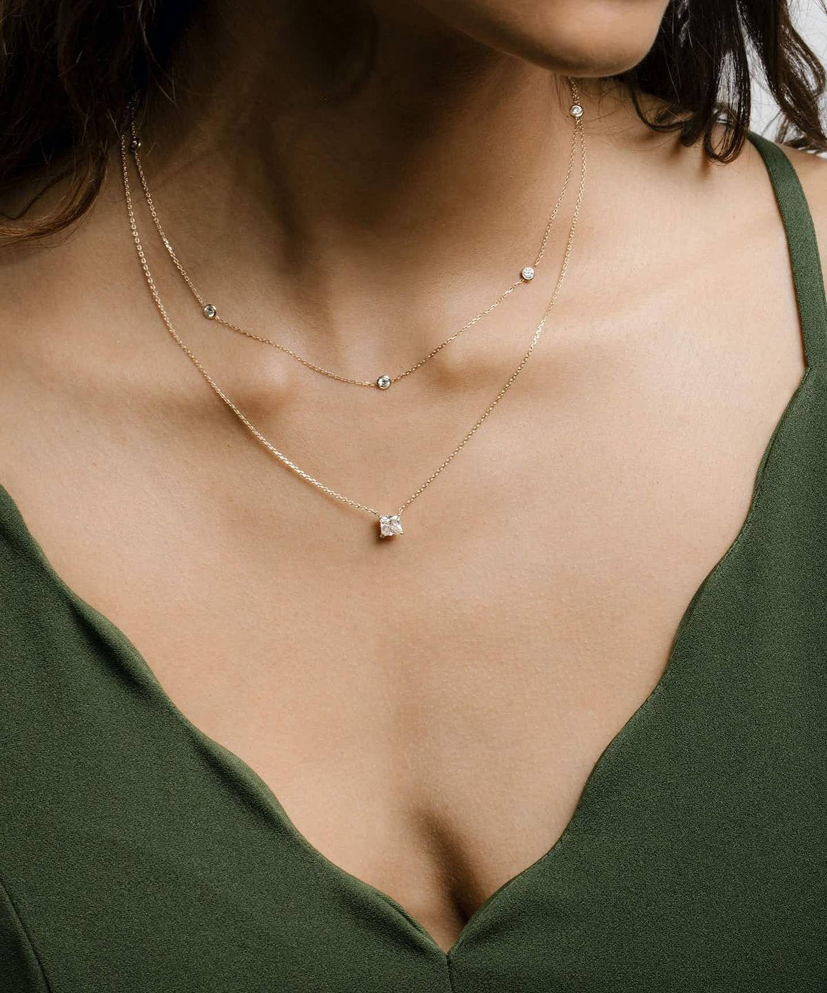 Stella Duo – 925 Silver Layered Necklace