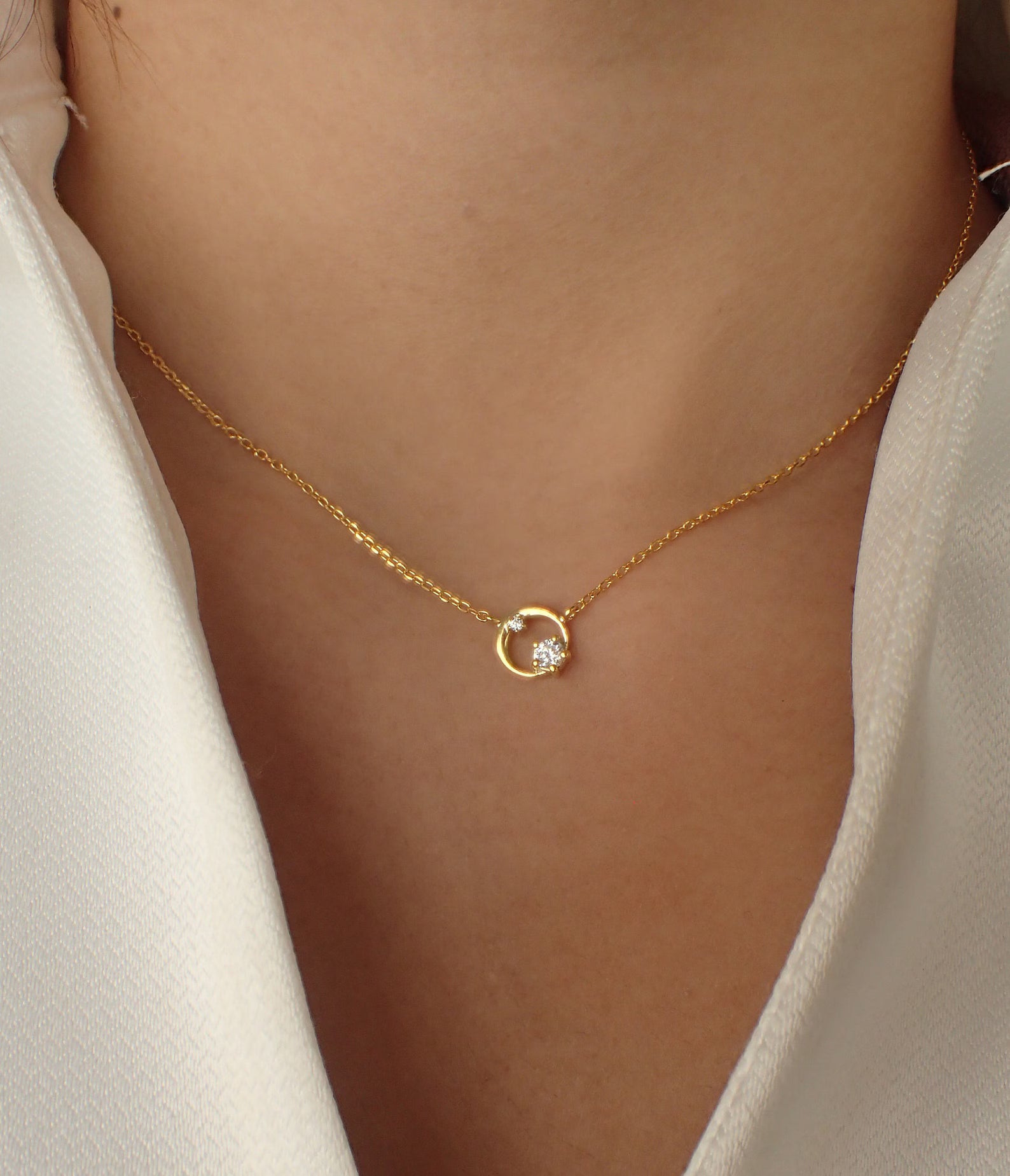 Eterna Circle Diamond Chain